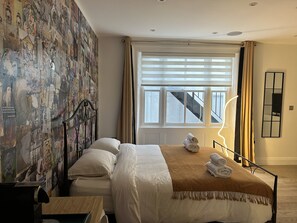 1 dormitorio, escritorio, tabla de planchar con plancha y wifi gratis