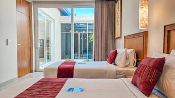 3 bedrooms, in-room safe, desk, iron/ironing board