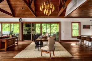 Dining - Luxury Cabin w/ Sauna | 3rd Night Free! (Sevierville)