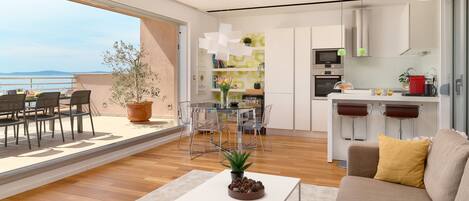 Exclusive Apartment | Living area