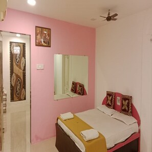 Standard Room, 1 Bedroom | Premium bedding, in-room safe, bed sheets - Hotel  Mumbai Garden Resort (Khalapur)