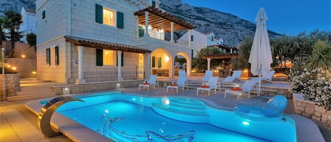 Piscine chauffée