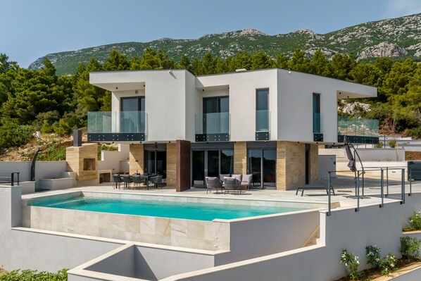 Una piscina climatizada