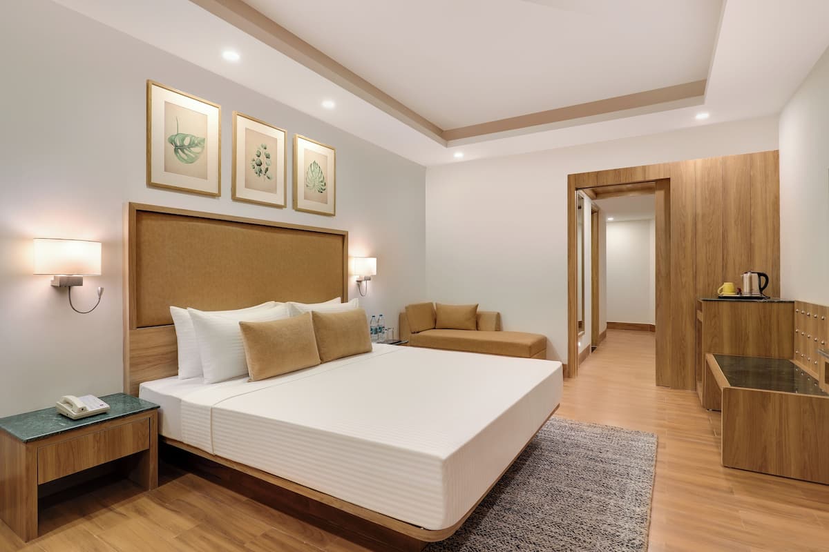 Superior Suite | Minibar, soundproofing, iron/ironing board (on request), WiFi (free)