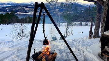 Overnatningsstedets område