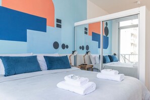 1 bedroom, desk, iron/ironing board, WiFi