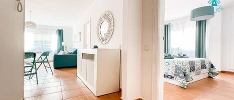 2 bedrooms, iron/ironing board, travel crib, WiFi