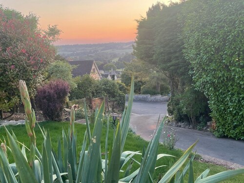 Stylish, light and airy property with wonderful views and garden.