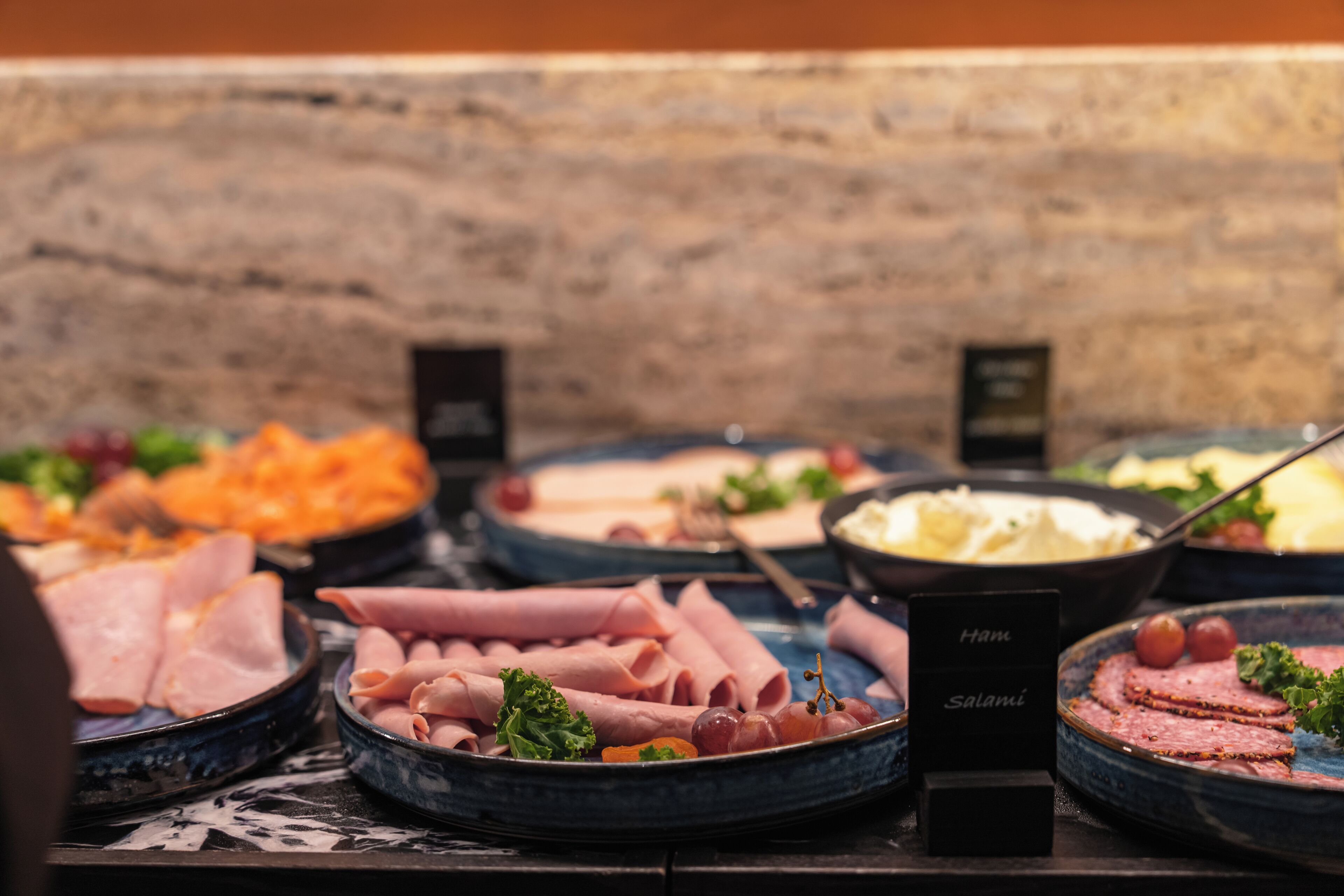 吃到飽自助式早餐