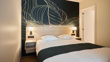 1 habitación, ropa de cama de alta calidad y colchones con pillow-top