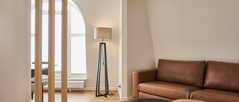 Suite studio | Aire de séjour | Téléviseur connecté, Netflix, services de diffusion en continu, bureau