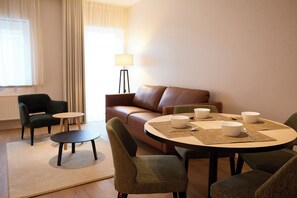 Living area - Appart Hotel Georges Henri (Brussels)