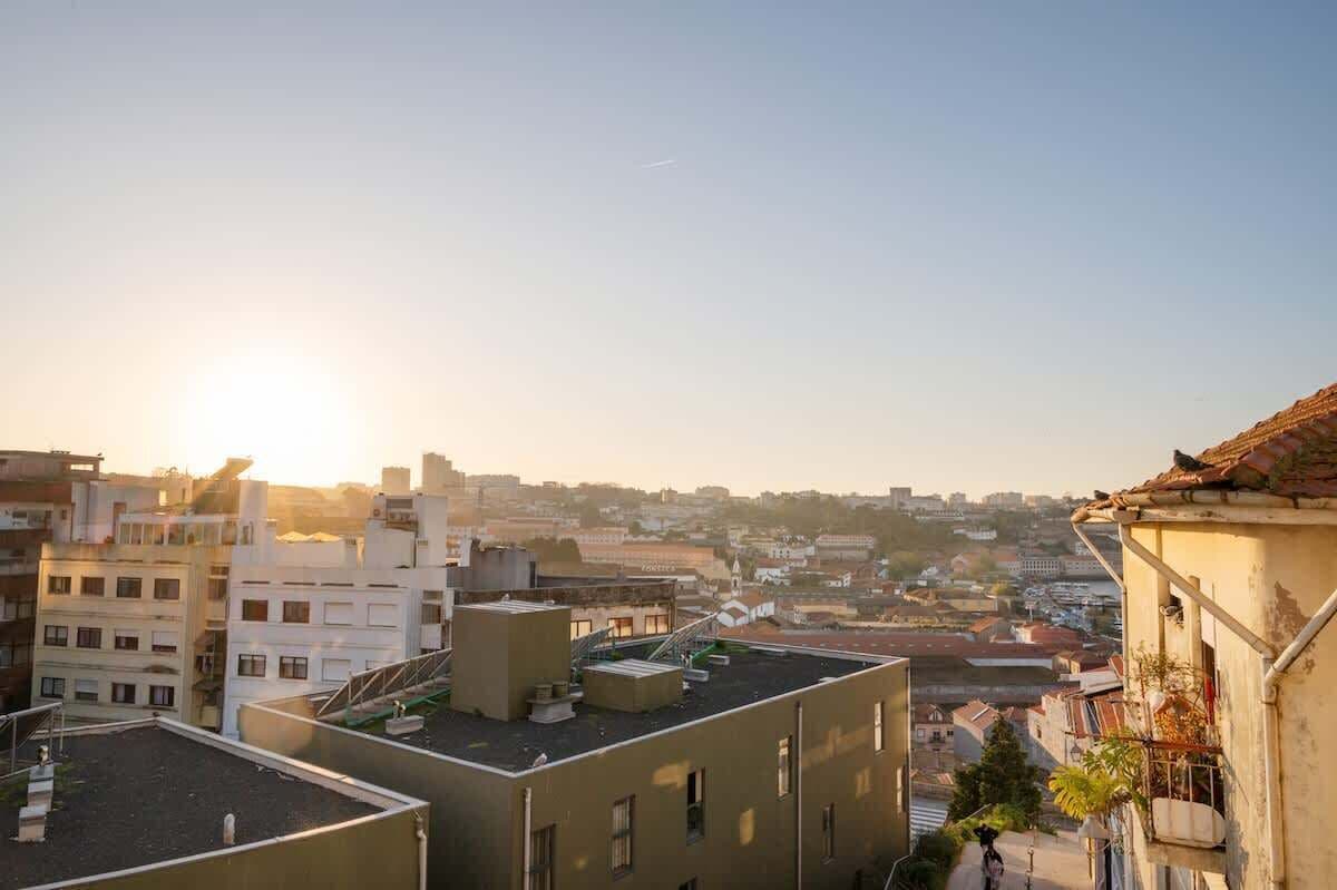 Vue depuis l’hébergement