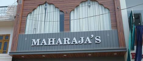 Façade de l’hébergement