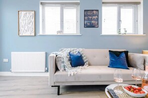 Apartment | Living area - Imperial War Museum North Two-bedroom by Belvilla (Manchester)