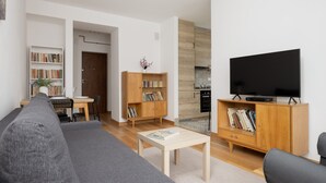 Apartment, 1 Bedroom, Balcony | Living room - 1-bedroom Apartment in Warsaw by Renters (Warsaw)