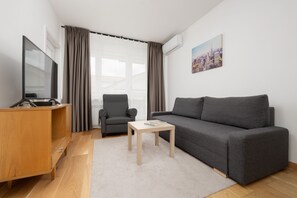 Apartment, 1 Bedroom, Balcony | Living room - 1-bedroom Apartment in Warsaw by Renters (Warsaw)