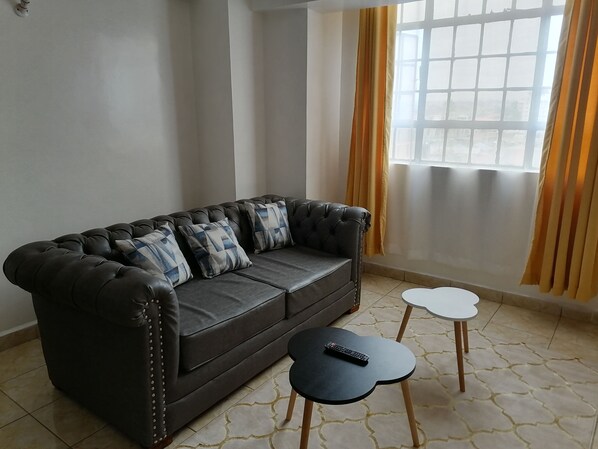 Living area - Cozy urban retreat in the heart of the city (Nairobi)