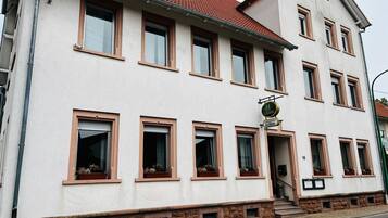 Fassade der Unterkunft