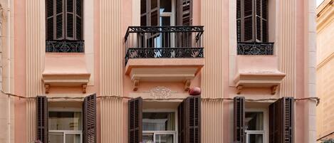 Fassade der Unterkunft