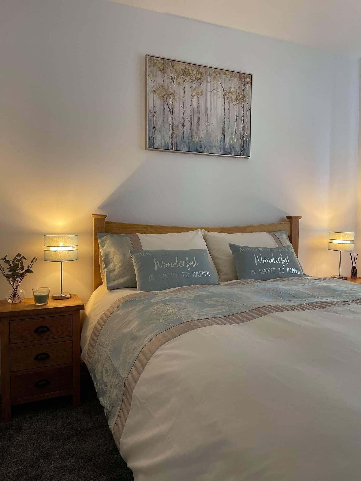 2 habitaciones, escritorio, wifi gratis y ropa de cama 