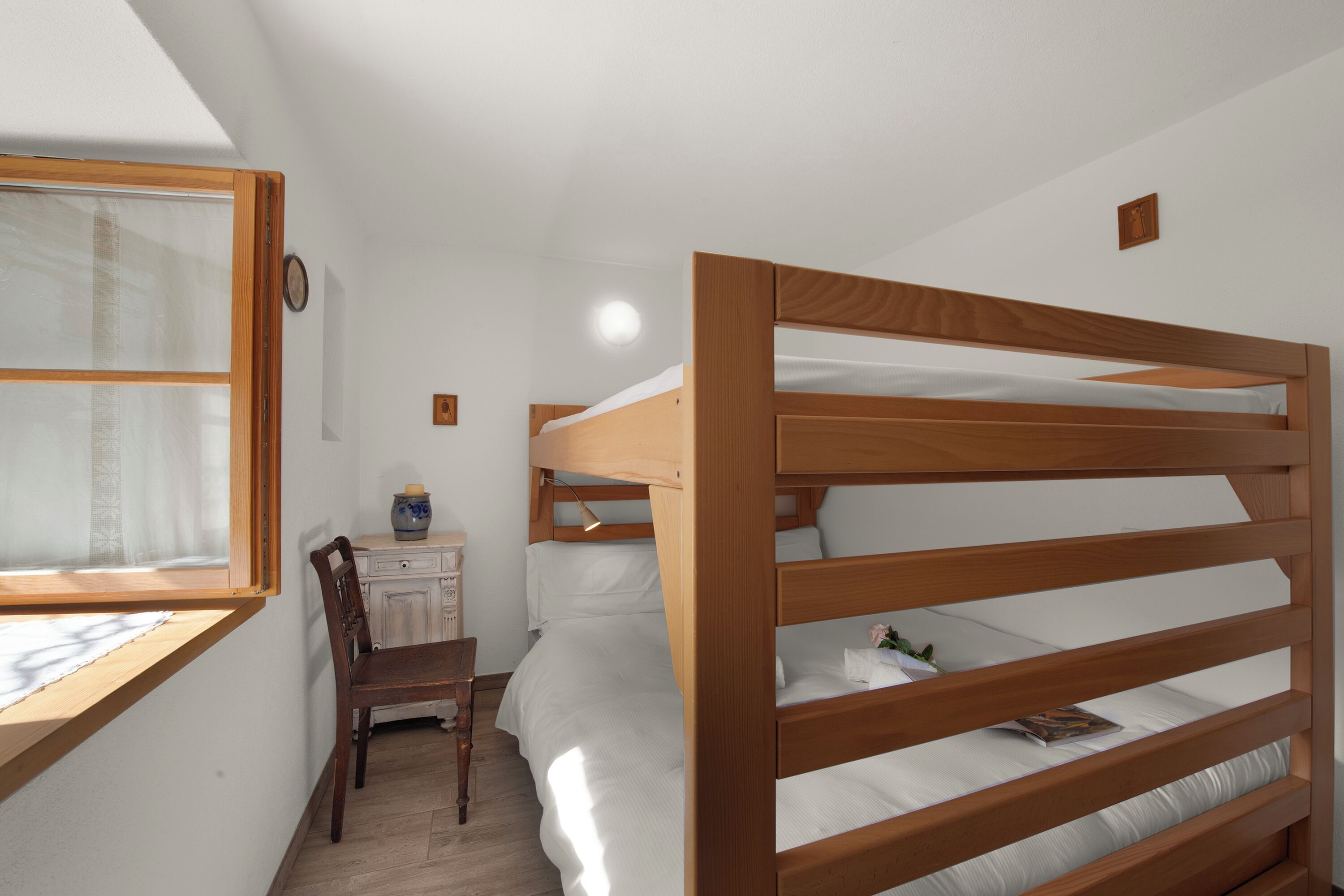 Familie chalet, meerdere slaapkamers (Rustico al forno Sonogno) | 1 slaapkamer, gratis wifi, beddengoed