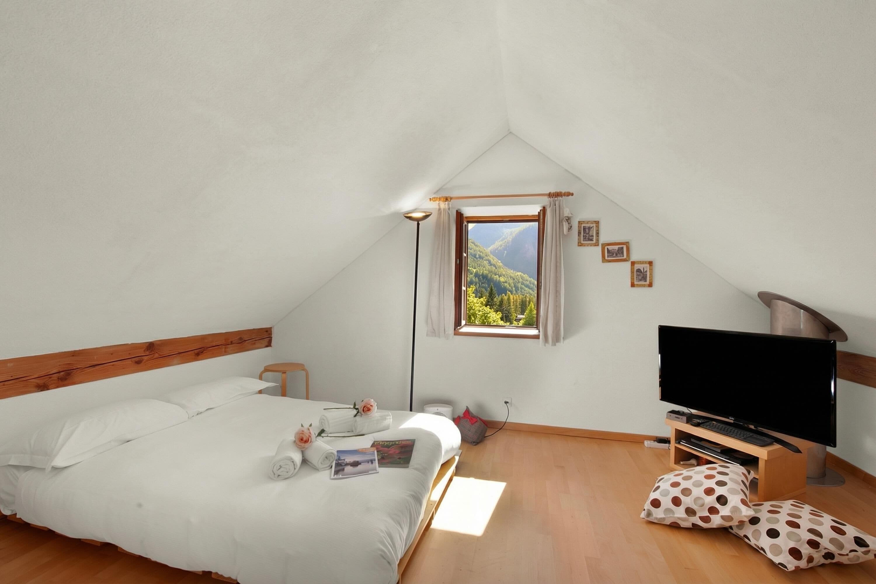 家庭木屋, 多间卧室 (Rustico al forno Sonogno) | 1 多间卧室、免费 WiFi、床单