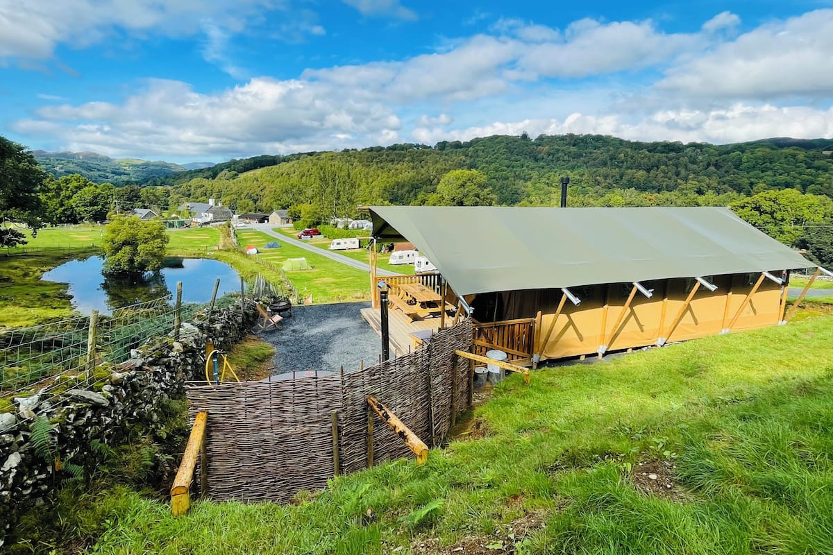 Cabin, 3 Bedrooms (Safari Lodge with Hot Tub) | Premium bedding, individually decorated, bed sheets