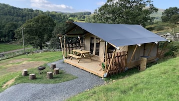 Cabin (Safari Lodge) | Premium bedding, individually decorated, bed sheets