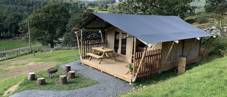 Cabin (Safari Lodge) | Premium bedding, individually decorated, bed sheets
