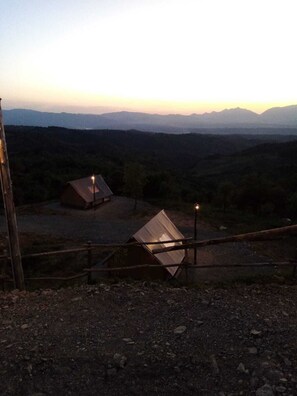 Front of property - evening/night