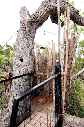 Property grounds - Lunar Dome W/ Private Hot tub and Outdoor Shower! (Fredericksburg)