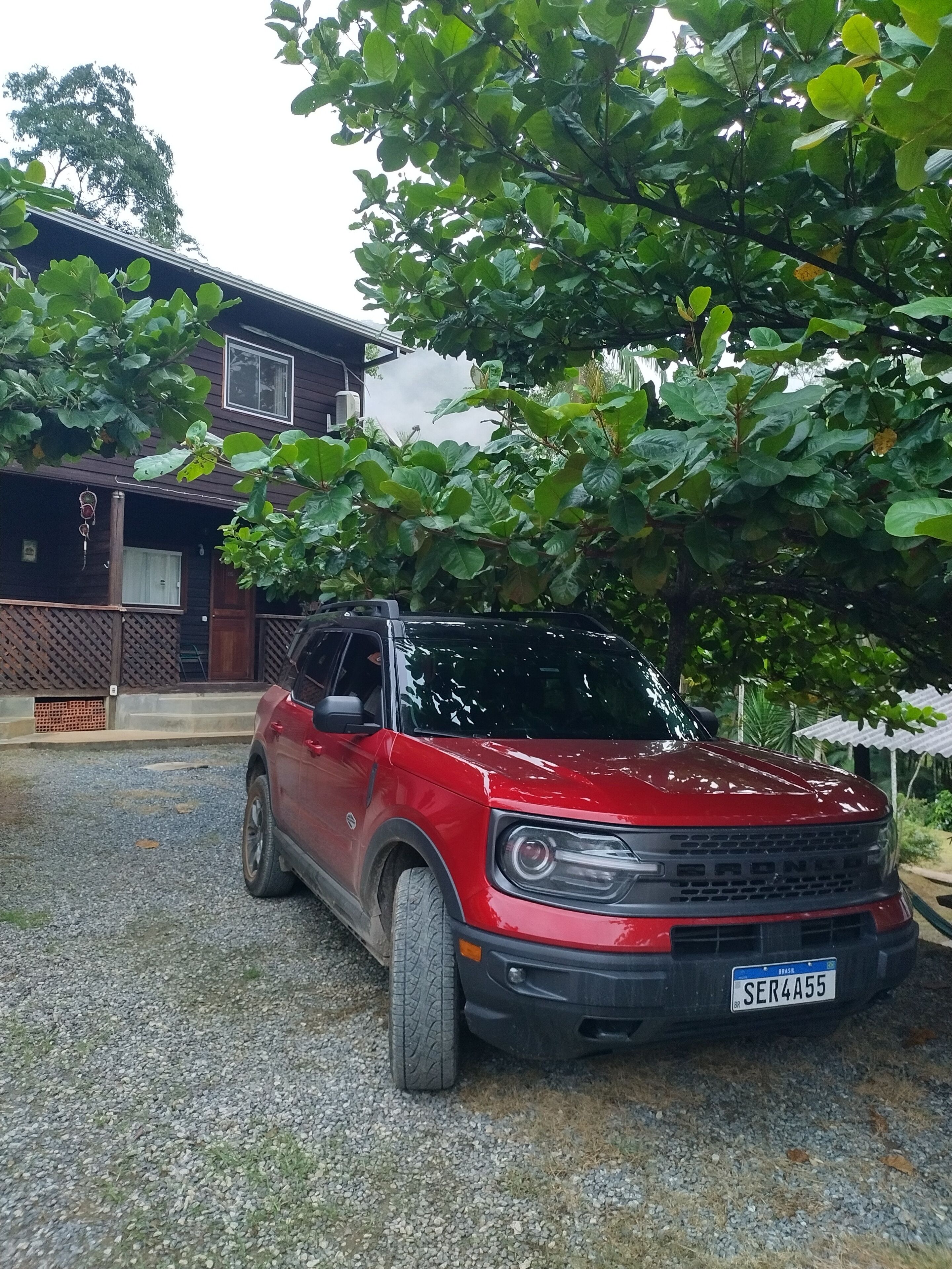 Façade de l’hébergement