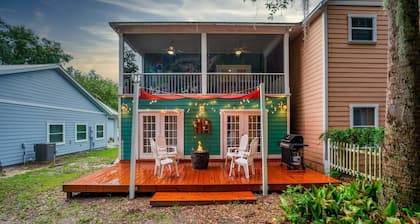 Art Sanctuary, Pool & Ping Pong , Fire-pit patio