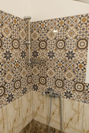 Towels, soap, toilet paper