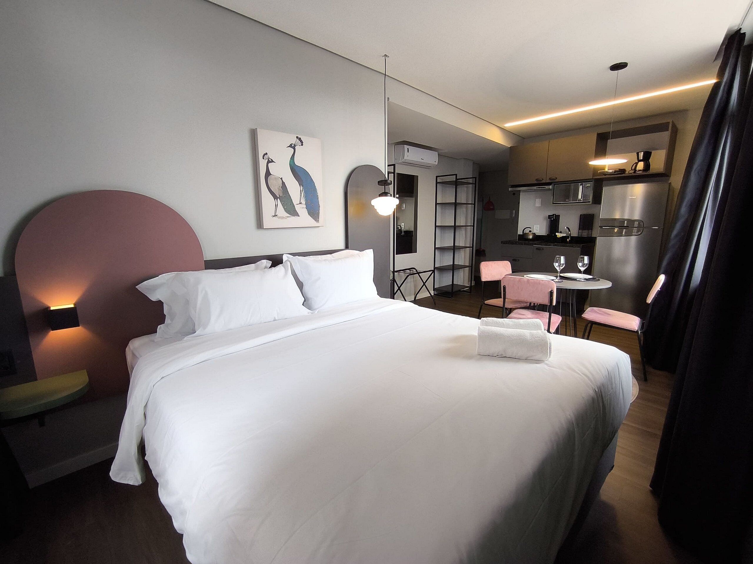 Estudio Confort | Wifi gratis y ropa de cama 