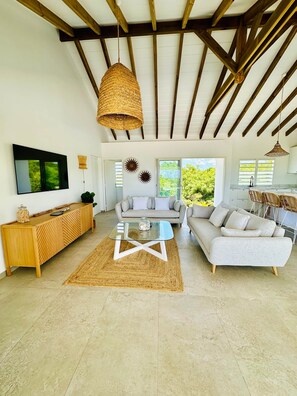 TV - Villa Tropical Heaven - Terres Basses (Collectivité de Saint-Martin)
