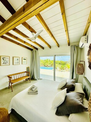 4 bedrooms, in-room safe, iron/ironing board, WiFi