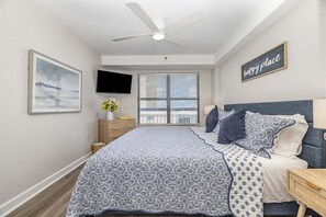 1 bedroom, free WiFi, bed sheets - Ocean-View 1BR | Wake Up to the Atlantic | Prime Location (Myrtle Beach)