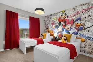 4 habitaciones, escritorio, cuna de viaje y wifi 