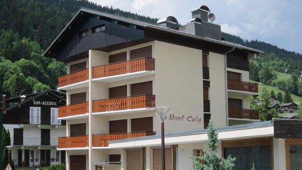 Exterior - 350m from ski slopes, 1st floor, balcony, tv, 43m², Les Gets (Les Gets)