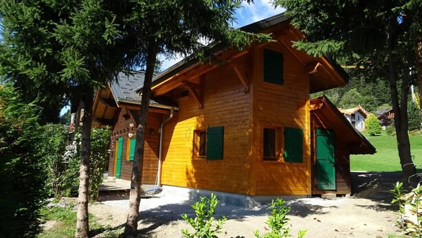 Exterior - Chalet, 350m from ski slopes, parking, tv, 104m², Les Gets (Les Gets)