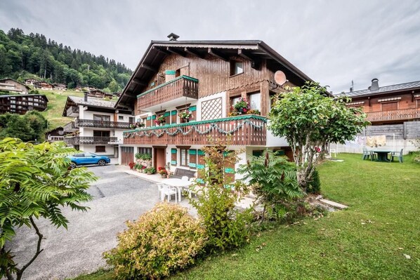 Exterior - Wifi, 2nd floor, balcony, tv, ski locker, 26m², Les Gets (Les Gets)