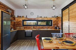 Executive Villa | Private kitchen - Iron Villas Crete (Rethymno)