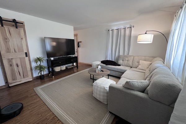 Una Smart TV, una pantalla de ordenador