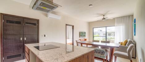 Beautiful, luminous, and spacious open floor plan.