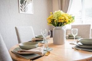Dining - Chester 3 bedroom home close to city, TV in every bedroom, sleeps 5 by Restfully (Blacon)