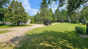 Property grounds - cozy vacation home with fantastic Lake access! (Gladwin)