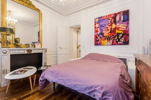 2 chambres, fer et planche Ă repasser, Wi-Fi, draps fournis