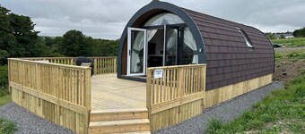 Byrnside Lodge - Luxury Glamping Pod - Sleeps 4+2 - Situated along the NC500